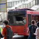 На Файзи в Казани самосвал врезался в автобус с пассажирами – есть пострадавшие