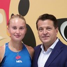 Россия с Полиной Кудерметовой стала победителем теннисного турнира Игр БРИКС