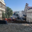 Реконструкцию в сквере на улице Миславского в Казани завершат в следующем году