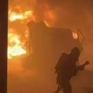 В Пермском крае горит база с нефтепродуктами на 10 тысячах «квадратов» (видео)