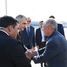 Минниханов прилетел в Ашхабад в составе делегации, возглавляемой Путиным 