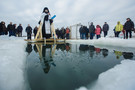В Казани из-за теплой погоды отменили крещенские купания на Казанке