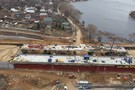 На стройплощадке БКК начали обустройство трамвайных путей: последние фото​