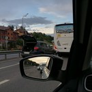 На проспекте Универсиады в Казани автобус с символикой Игр БРИКС столкнулся с двумя авто