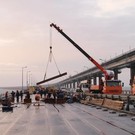 Завершена надвижка всех пролетных строений Крымского моста