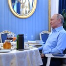 Путин и Рахмон позавтракали в Кремле