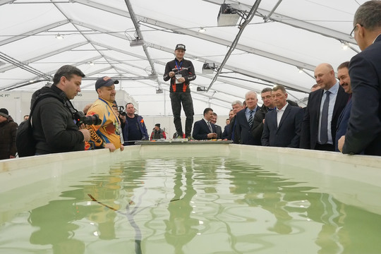 В Казани открылась специализированная выставка «Рыболов. Охотник»