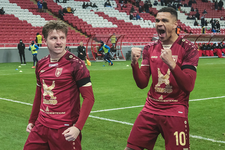 «Рубин» дома проиграл «Динамо» (2:3) в матче 16-го тура чемпионата России