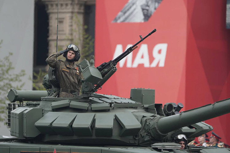 Москва с достоинством встретила 77-ю годовщину Победы в Великой Отечественной войне