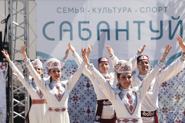 В Москве с размахом отпраздновали Сабантуй