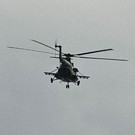 Казанцы заметили в небе над городом боевой вертолет Ми-8