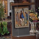 Икону «Троица» Рублева перевезли в Троице-Сергиеву лавру