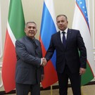 Минниханов прибыл в Навои – это один из самых промышленно развитых городов Узбекистана