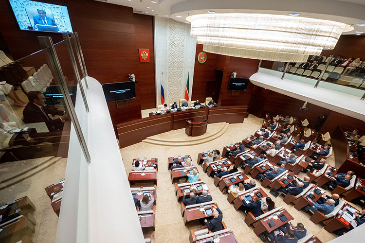 В казани прошло 45-е заседание Госсовета РТ, заключительное в весенней сессии