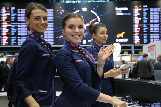 Открытие международного терминала C в Шереметьево