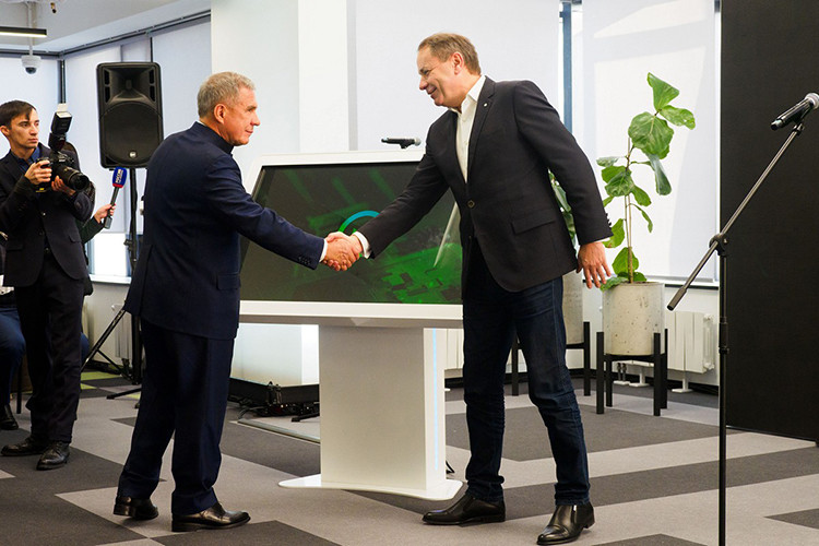 В новом технопарке им. Башира Рамеева открыли IT-хаб Сбербанка