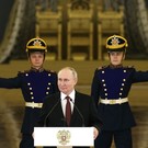 Путин в Кремле принял верительные грамоты у новых послов в России