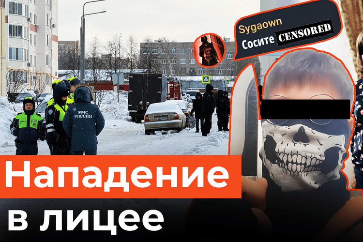 Школьник с ножом напал на уборщицу в Нижнекамске