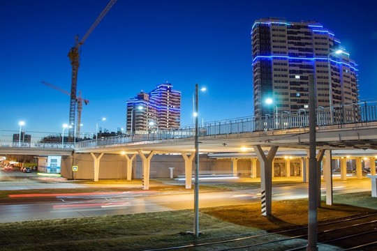 В Челнах открыли мост, который стоял недостроенным со времен СССР