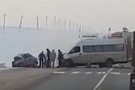 Один человек погиб в серьезной аварии с автобусом в Татарстане​, 15 пострадали
