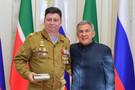 Минниханов вручил государственные награды ветеранам боевых действий в Афганистане