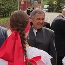 Рустам Минниханов участвует в гуляньях праздника «Каравон-2021»
