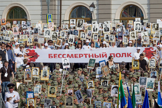 «Бессмертный полк» собрал в Казани около 170 тыс. человек