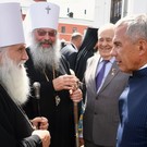 «Наша с вами общая заслуга»: Минниханов и Шаймиев посетили Казанский Богородицкий монастырь