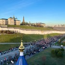 В столице РТ проходит крестный ход с Казанской иконой Божией Матери