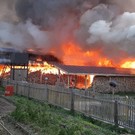 В Марий Эл сгорел эко-отель «Трын-Трава»