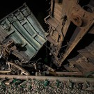 С рельсов в Подмосковье сошли 11 вагонов товарного поезда