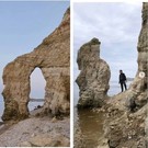 В Татарстане рухнула знаменитая скала-слон возле Камского Устья