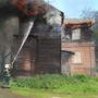 Два дома вспыхнули в историческом квартале «Полукамушки» в Зеленодольске