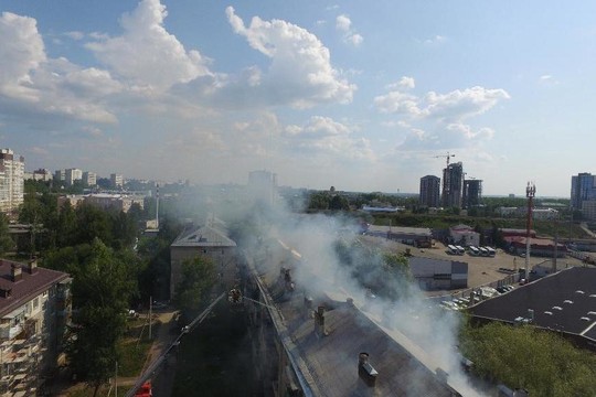 Пострадавшую от пожара многоэтажку по ул. Халева отремонтируют к 15 сентября