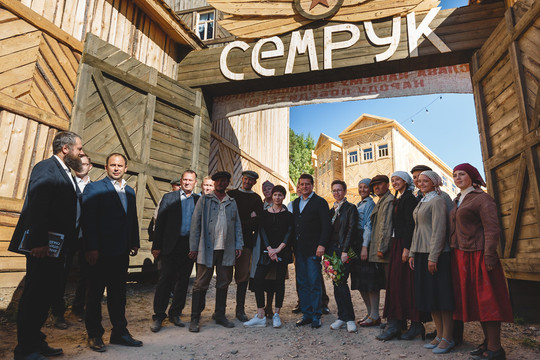 Метшин в гостях у Хаматовой: как в Лаишево снимают «Зулейху»