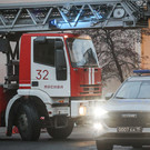 В Москве горит завод специализированных автомобилей