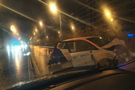 В Казани пьяная девушка влетела в столб на каршеринговом автомобиле «Яндекс.Драйва»