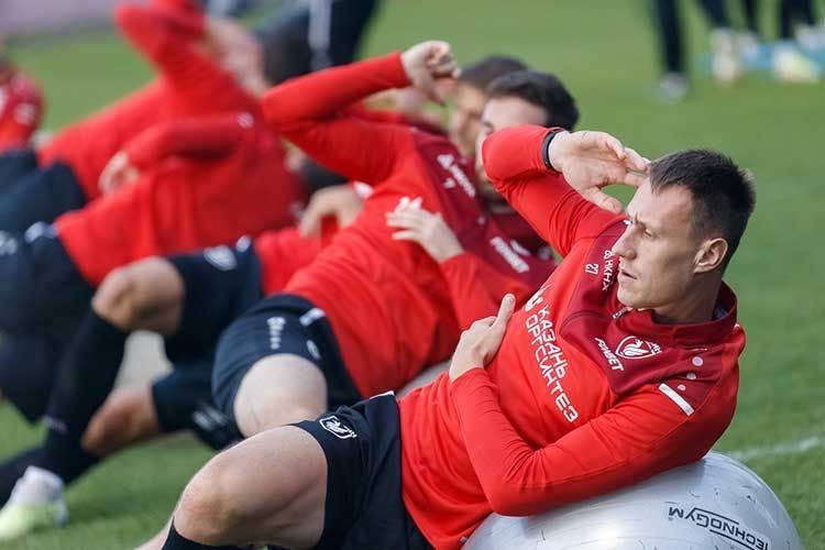 «Рубин» готовится к матчу с «Динамо»
