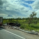 В Татарстане на трассе М7 образовался затор из-за аварии с фурой