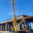 Строители приступили к надвижке пролетного строения моста на М7 в обход Нижнекамска и Челнов