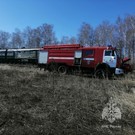 В Татарстане загорелся грузовой поезд