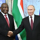 «Россия – наш союзник и друг»: Путин встретился с президентом ЮАР в казанском Кремле 