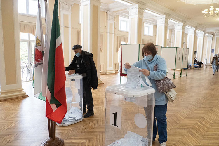 В Татарстане во второй день выборов проголосовали 57,5% избирателей