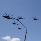 Под Казанью заметили военные вертолеты