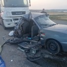 В Татарстане «КАМАЗ» наехал на легковушку – погибли два человека