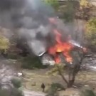 Жители районов Нагорного Карабаха, перешедших Азербайджану, начали сжигать свои дома