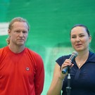 Звезды большого тенниса Петрова и Турсунов дали мастер-класс в Елабуге