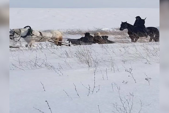 В Кукморском районе снимают сцену ссылки в Сибирь для фильма о Зулейхе