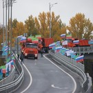 Минниханов и Хуснуллин дали старт движению на двух автомобильных дорогах в Татарстане
