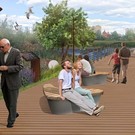 В Казани приступили к благоустройству территории Большого Чайкового озера